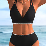 Bikini – Kahe rihmaga kontrastne disain