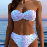 Leopard – Stiilsed bandeau bikiinid