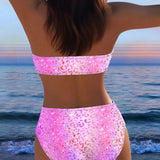Leopard – Stiilsed bandeau bikiinid