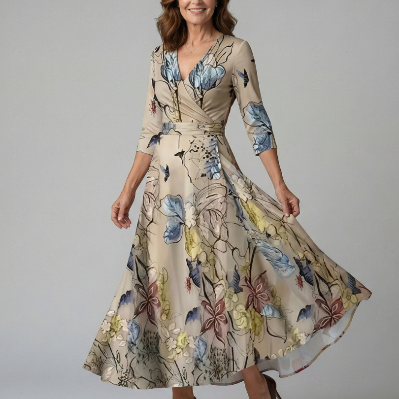 Natalia – Elegantne midi kleit