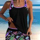 Tankini – Mugavad lillelised lühikesed püksid