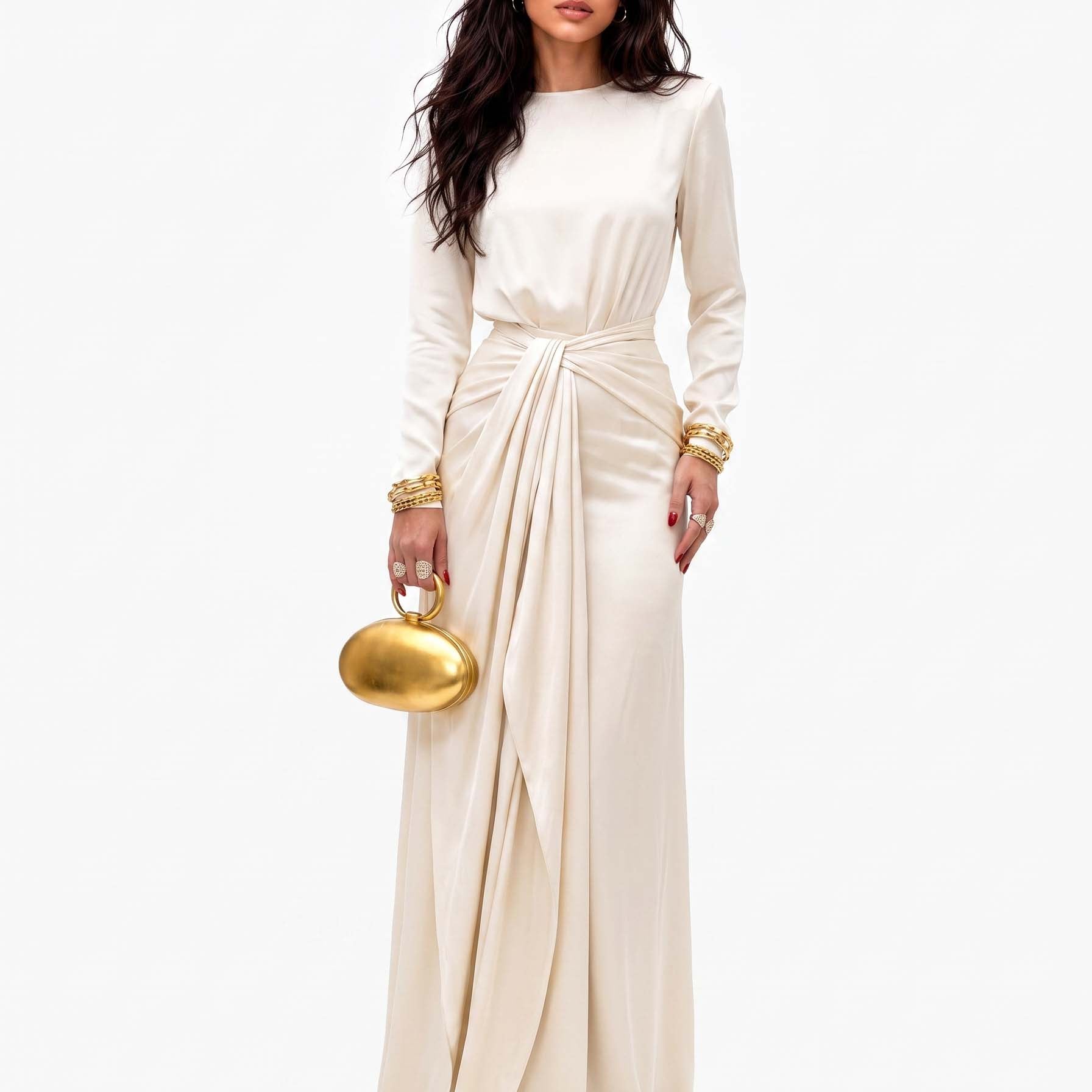 Satiin – Elegantne maxi kleit