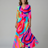 Natalia – Elegantne midi kleit