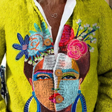 Kunstilni gilet – Eleganten brezrokavnik z gumbi