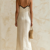 Marisa – Elegantne chevron kleit