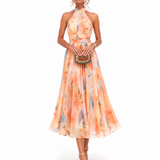 Liliana – Elegantne midi kleit