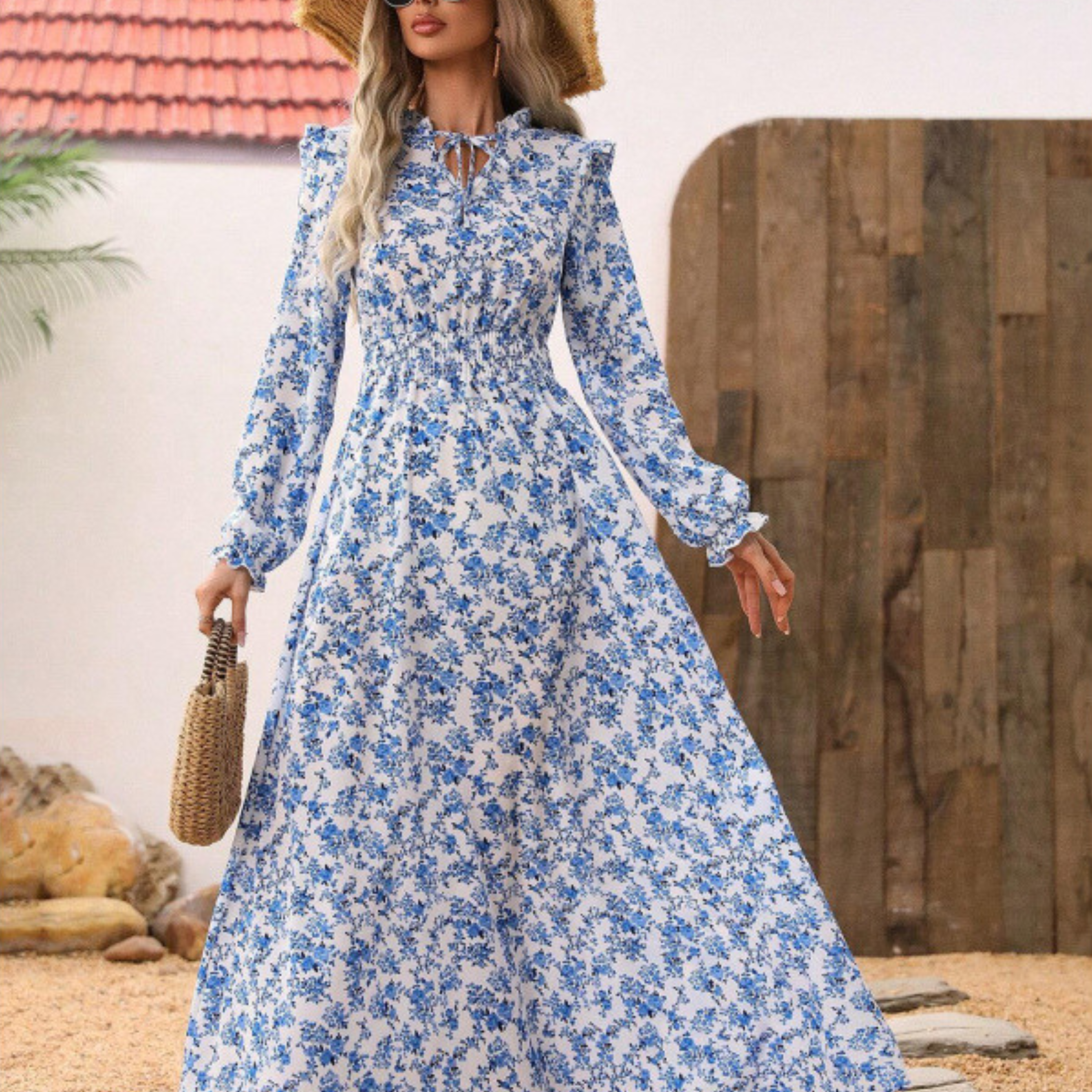 Adela – Elegantne maxi kleit