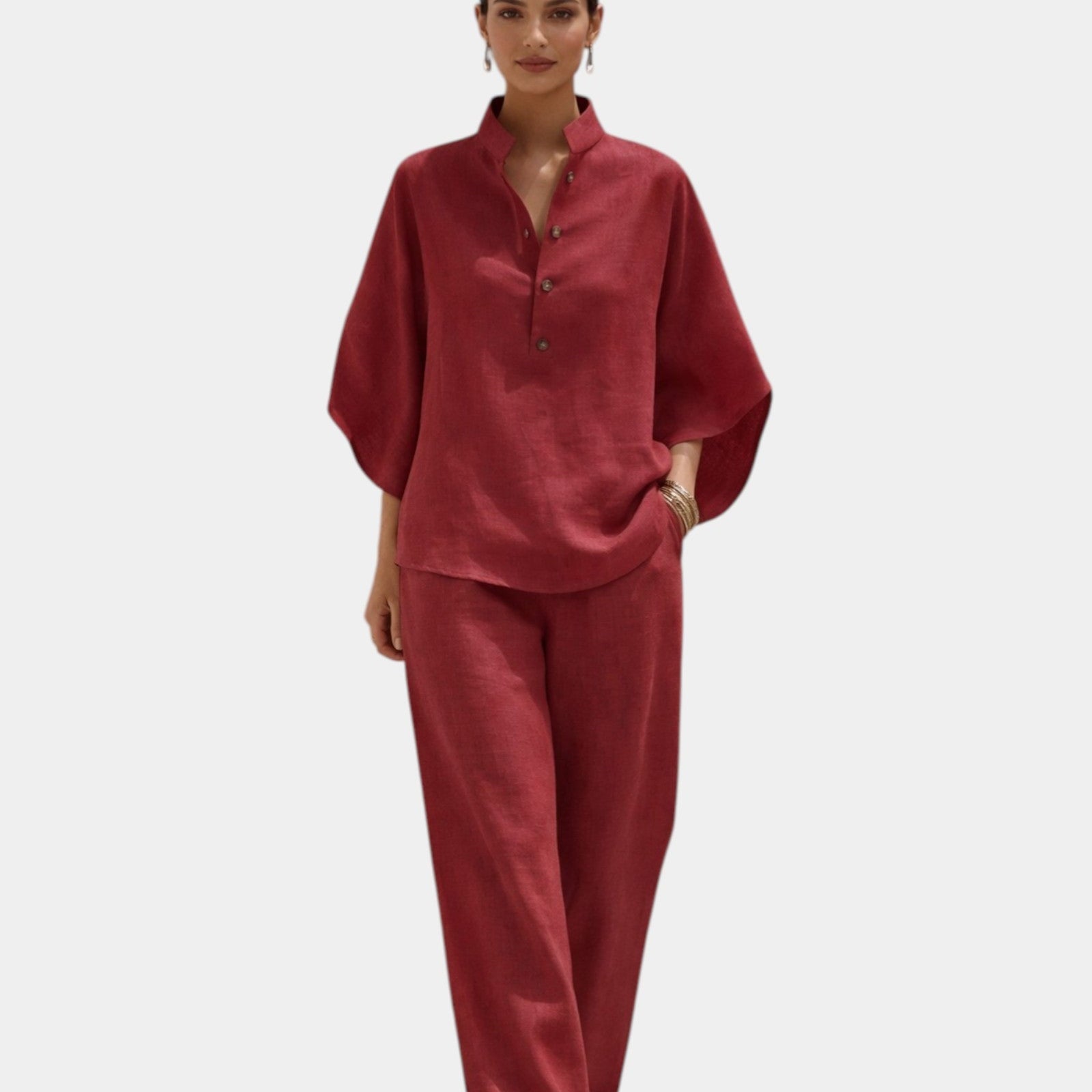 Brune – Elegantne puuvillane komplekt