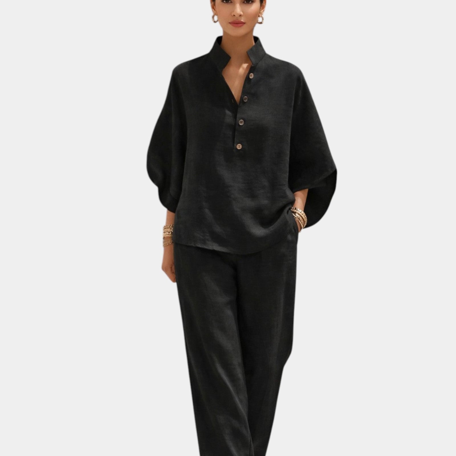 Brune – Elegantne puuvillane komplekt