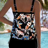 Tankini – Stiilne U-kujuline kaelus