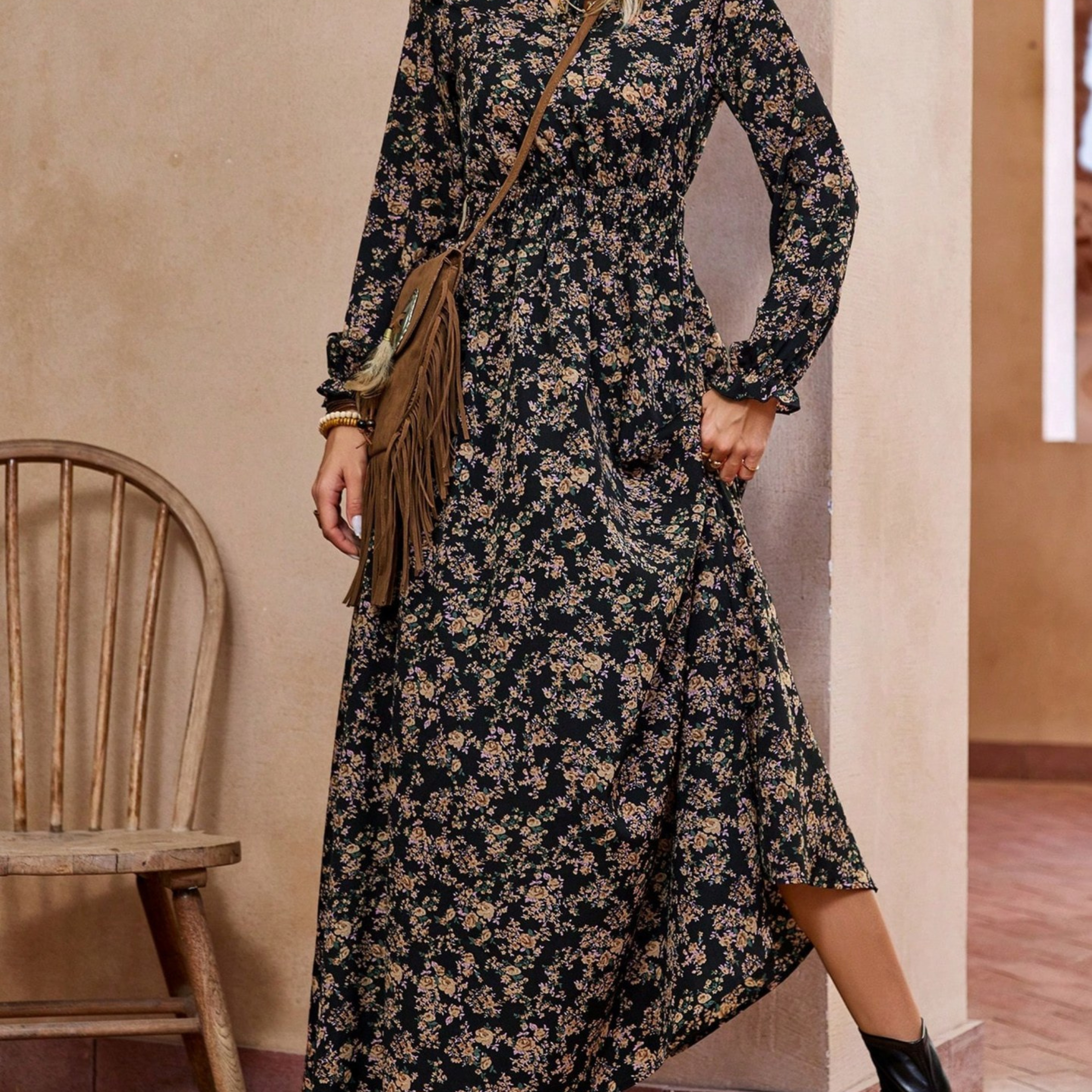 Adela – Elegantne maxi kleit