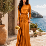 Satiin – Elegantne maxi kleit