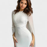 Isabela – Elegantne satiinist pikk kleit