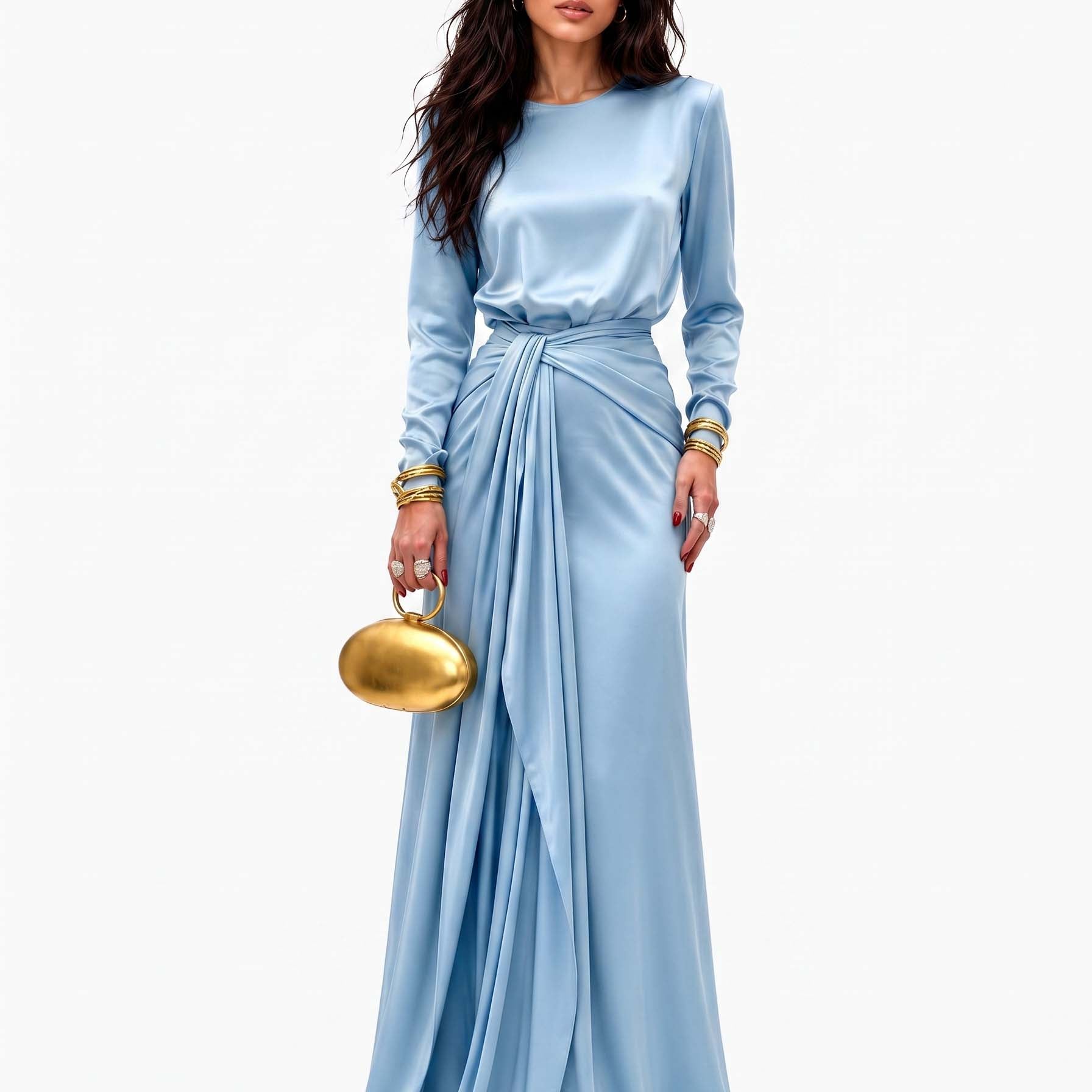 Satiin – Elegantne maxi kleit