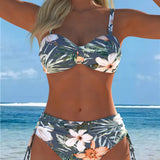 Bikini Kaheosaline Prindiga – Elegantne ujumisriietus