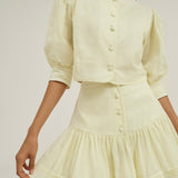 Laney – Pastelne linane pluus