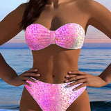 Leopard – Stiilsed bandeau bikiinid