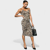 Leopard – Seksikas kleit leopardimustriga