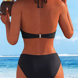 Ühevärviline – Elegantne bikini