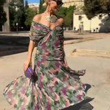 Louise – Elegantne maxi kleit V-kaelusega