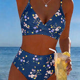 Entrecroisé – Seksikas lillemustriga bikini