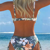 Bikini Kaheosaline Prindiga – Elegantne ujumisriietus