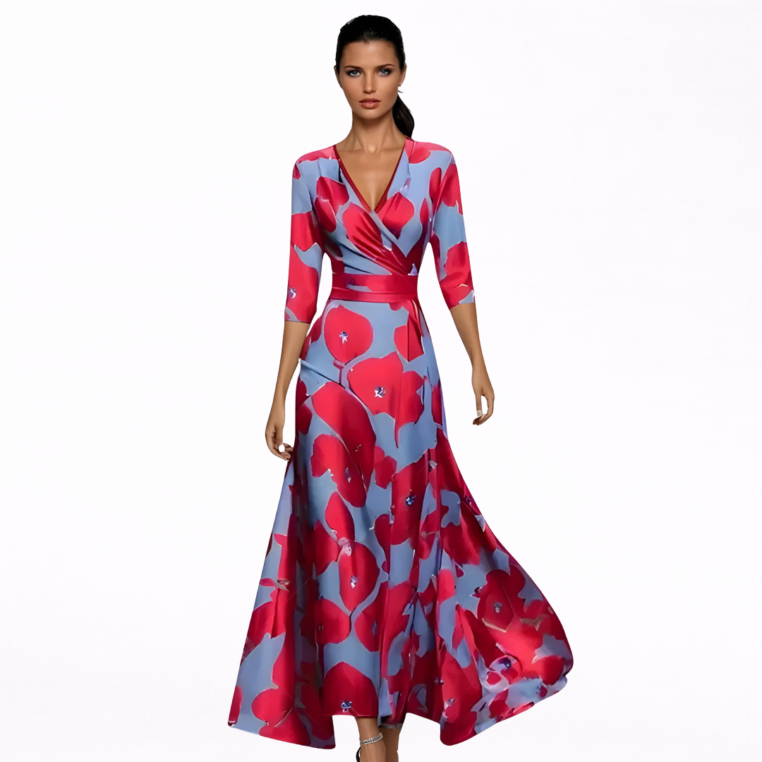 Emilia – Maxi lilleline kleit