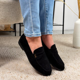 Badge – Stiilsed mustad loaferid