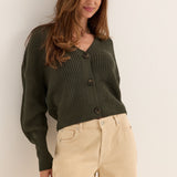 Vmlea LS V-kaelusega Cuff Cardigan