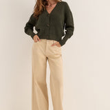 Vmlea LS V-kaelusega Cuff Cardigan