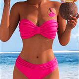 Ühevärviline – Elegantne bikini