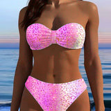 Leopard – Stiilsed bandeau bikiinid