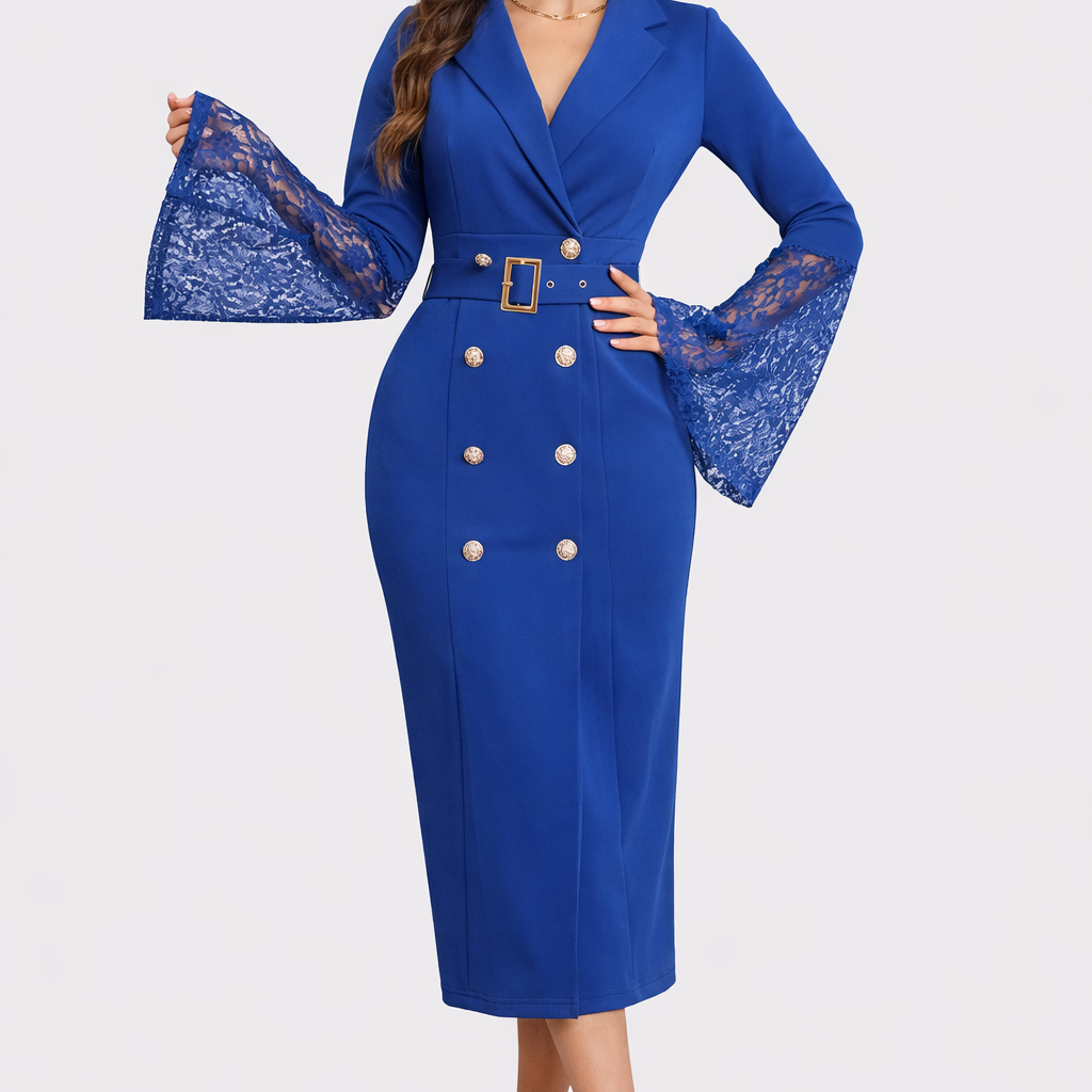 Medusa – Elegantne midi kleit