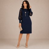 Valeria – Elegantne midi kleit