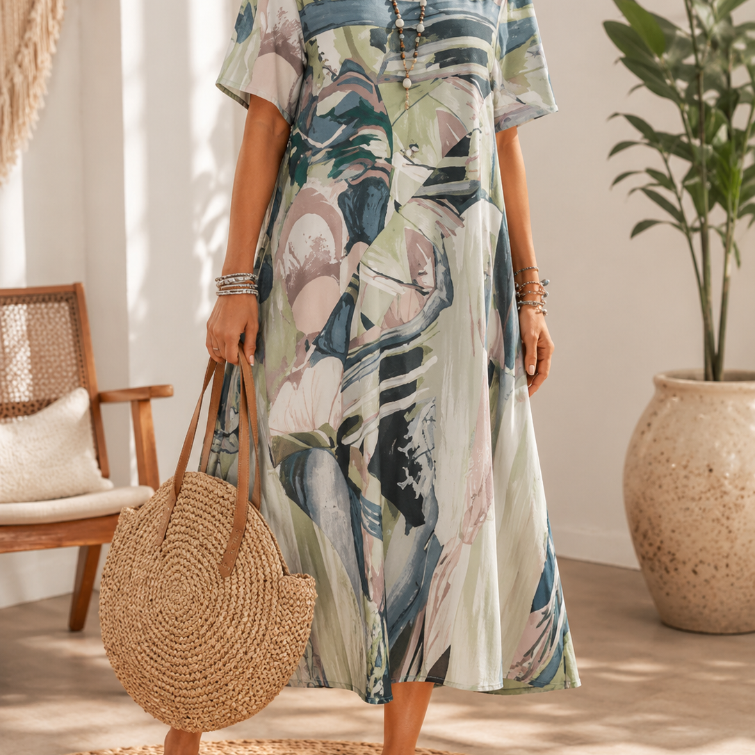 Elisa – Elegantne midi kleit