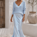 Alma – Elegantne satiin kleit