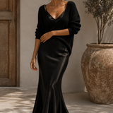 Alma – Elegantne satiin kleit