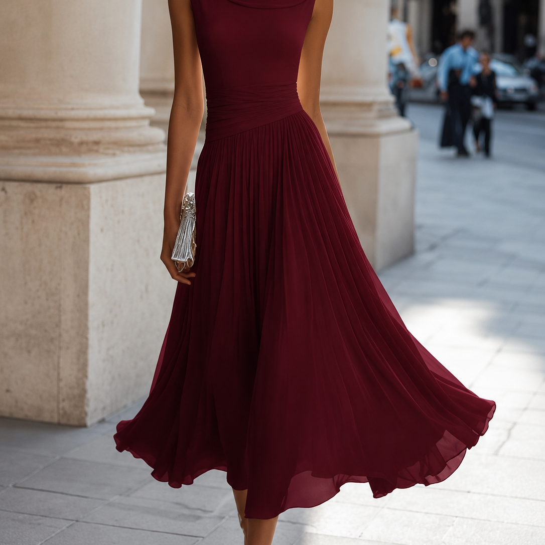 Natalia – Elegantne midi kleit
