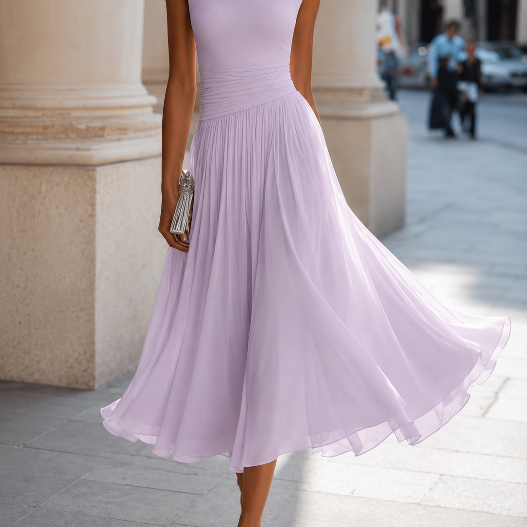 Natalia – Elegantne midi kleit