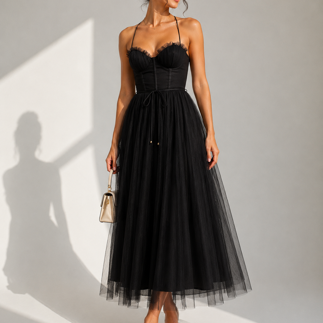MILA – Elegantne midi kleit