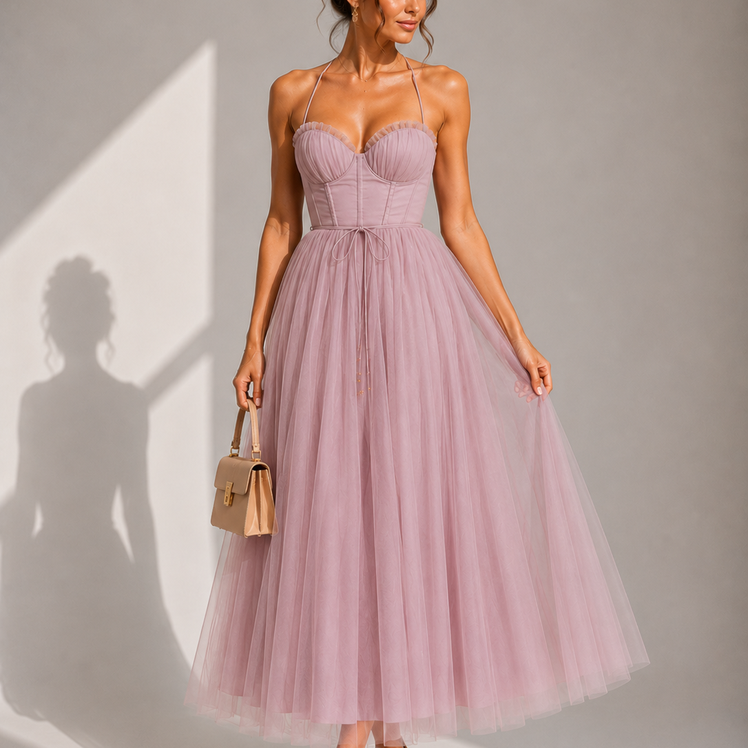 MILA – Elegantne midi kleit