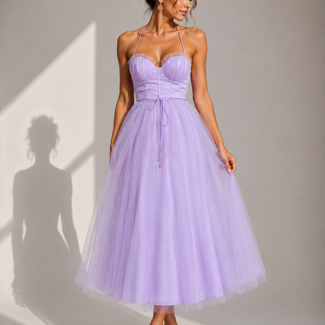 MILA – Elegantne midi kleit