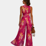 Shana – Lilleseene plisseeritud jumpsuit
