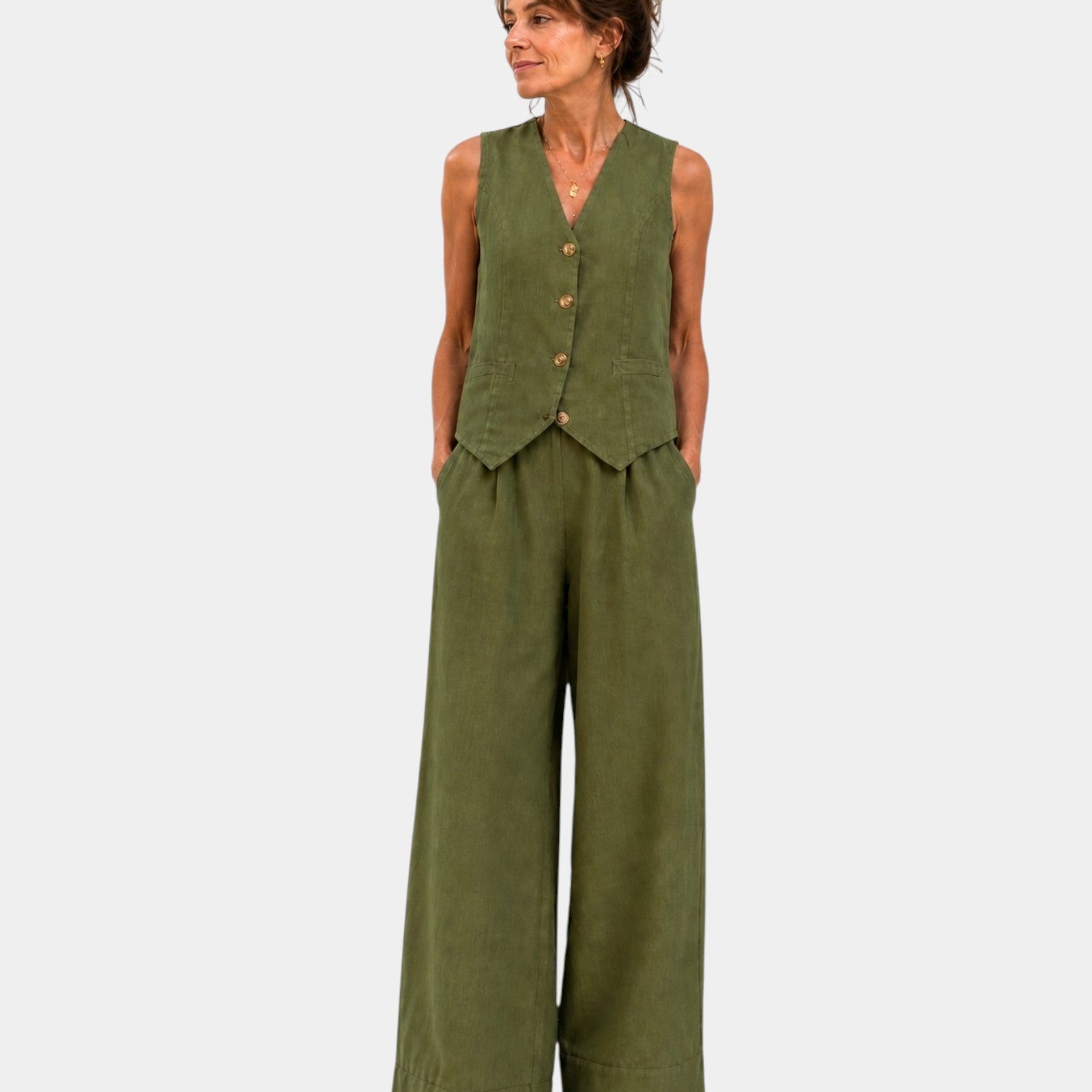Assia – Elegantne ilma varrukateta komplekt