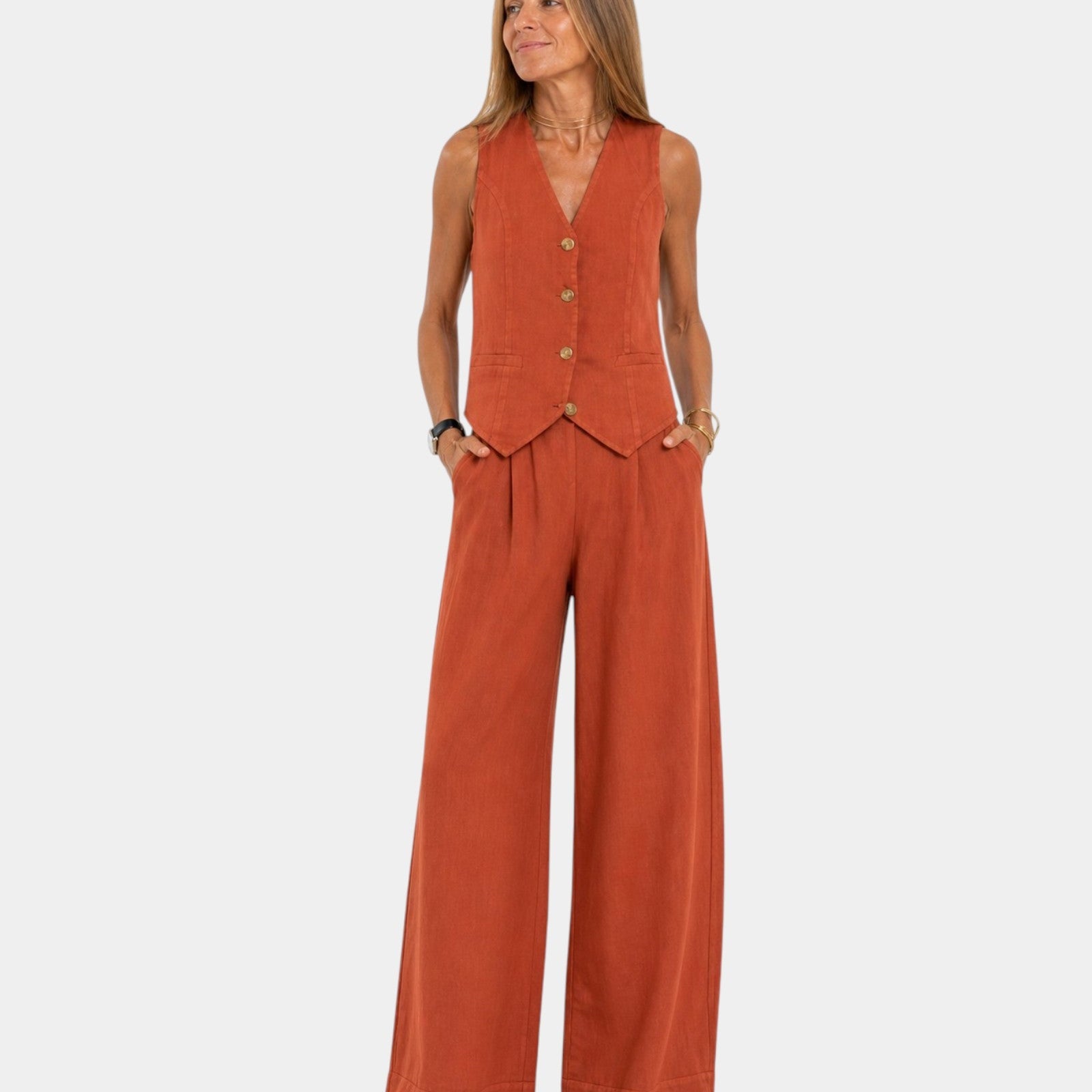 Assia – Elegantne ilma varrukateta komplekt