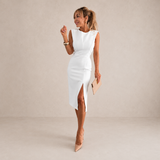 NORELIA – Elegantne midi kleit