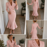 Amelia – Elegantne midi kleit