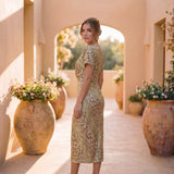 VILANA – Elegantne midi kleit