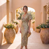 VILANA – Elegantne midi kleit