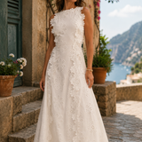 Della – Elegantne maxi kleit bordos